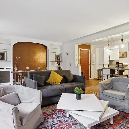 Chic And Spacious With Piano And Terrace Apartment